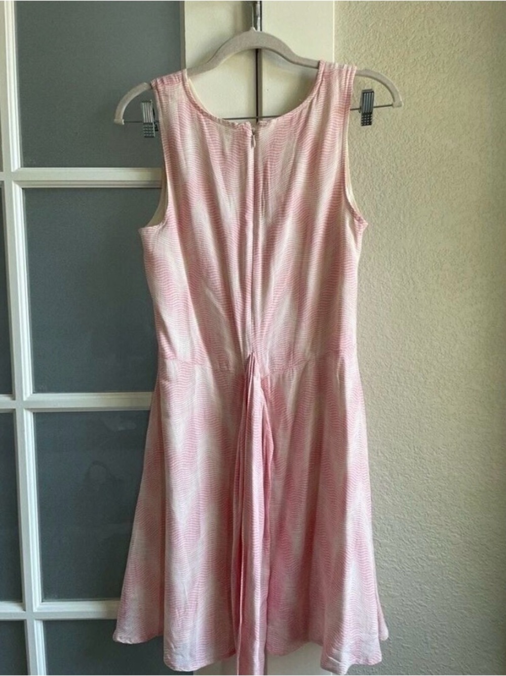 GAP Light Pink Sleeveless Tie-Waist Mini Dress - Picture 3 of 5